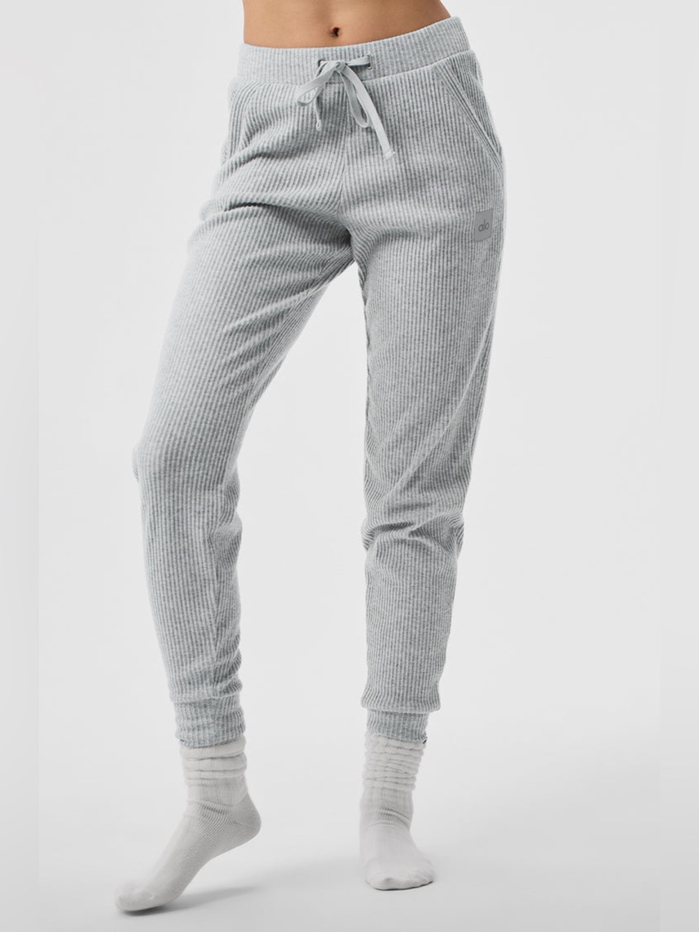 Alo Muse Sweatpant Heather Gray XS